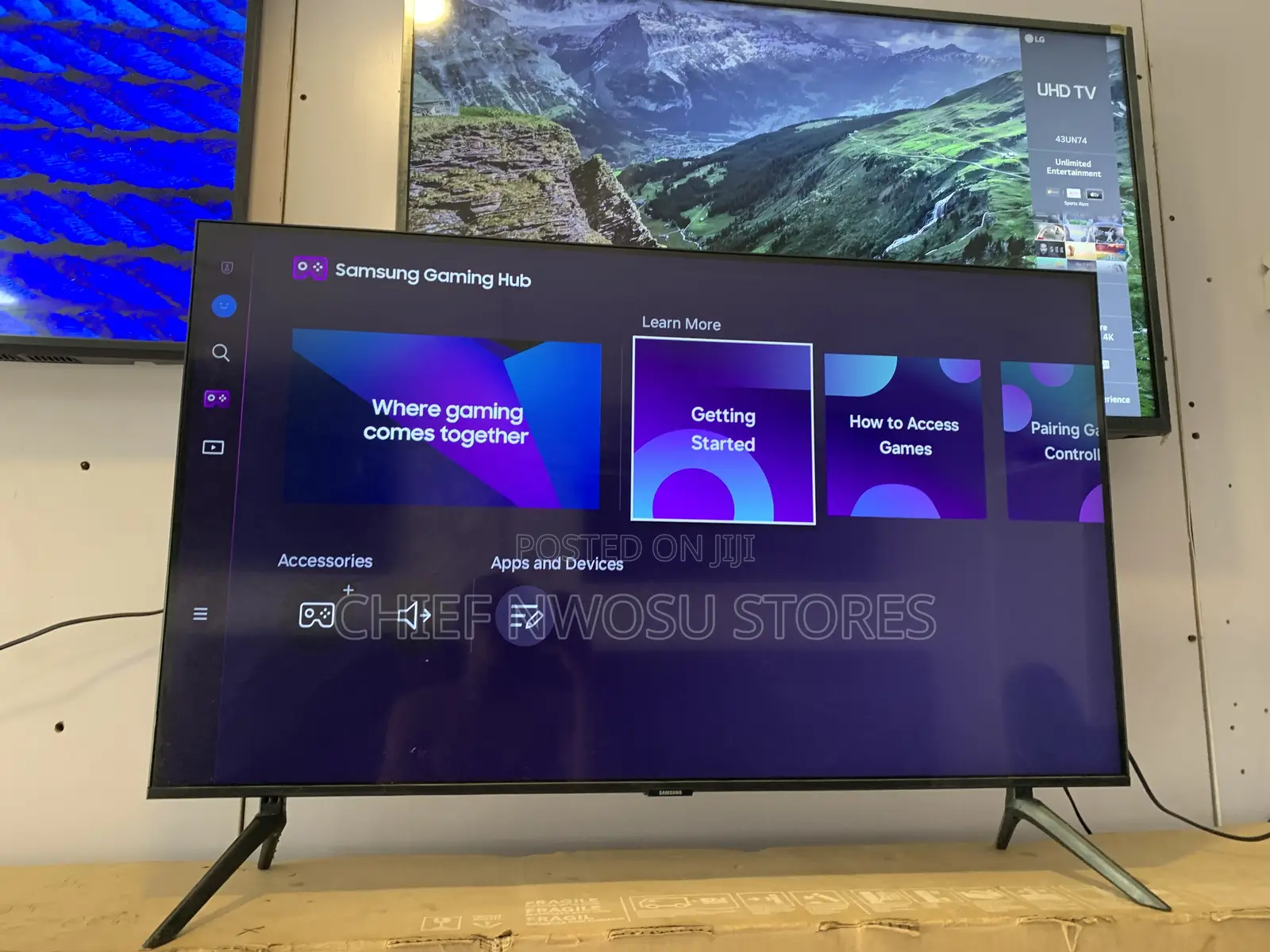 43" Samsung Smart Tv, Edge Led, 3840 X 2160 Pixels