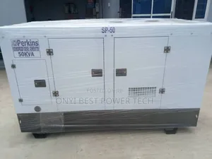 50kva Perkings Diesel Generator 100% Copper With Free Installations