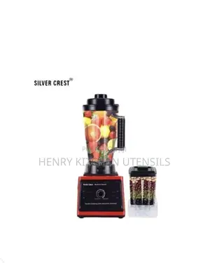 Silver+Crest+5l+German+Industrial+Food+Crusher+Blender,+Extra+Mill+Jar