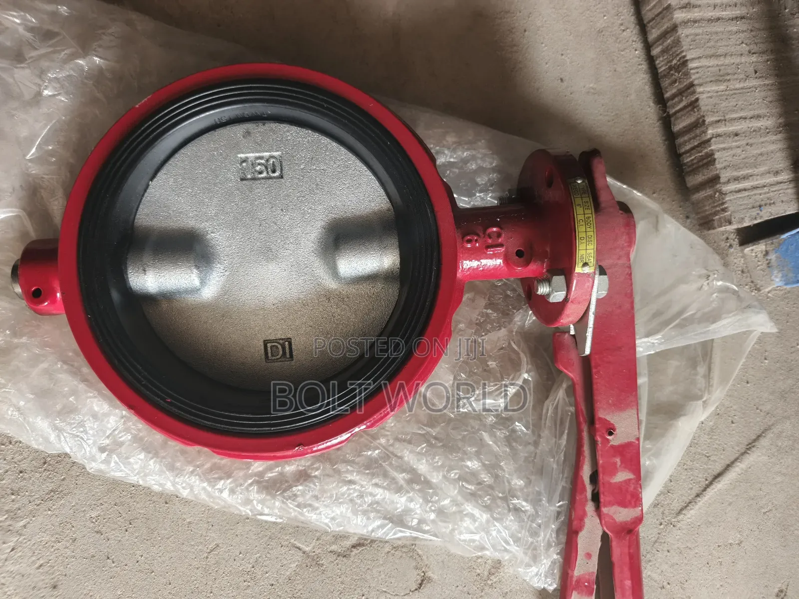 Weco Butterfly Valve 6"