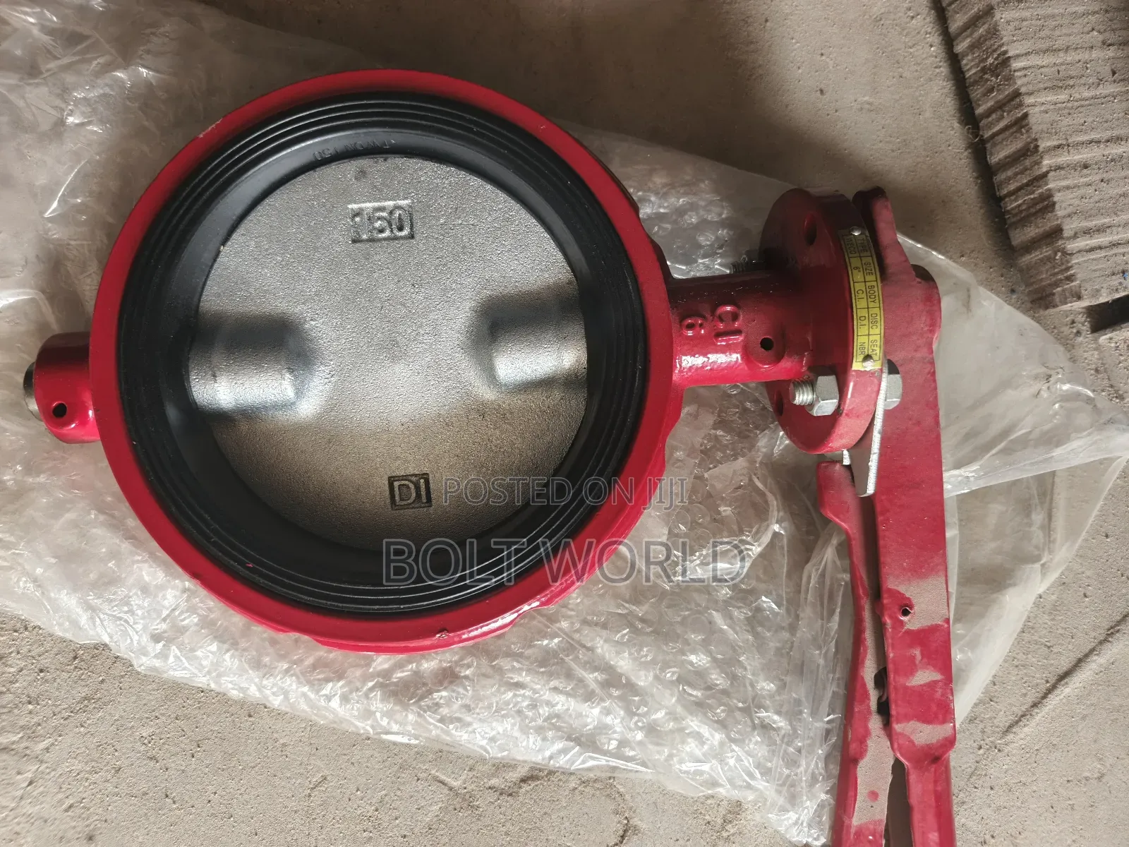Weco Butterfly Valve 6"