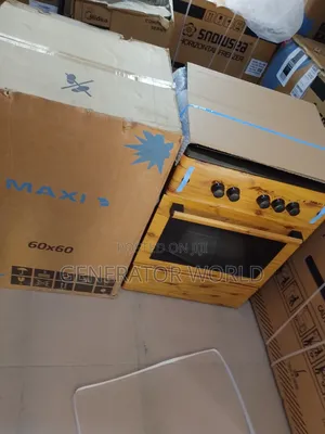 Maxi 4 Burner Gas Cooker Easy Maintenance
