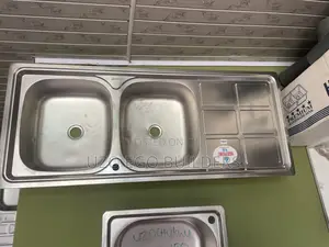 Kitchen Sink Double Bow Single Tray