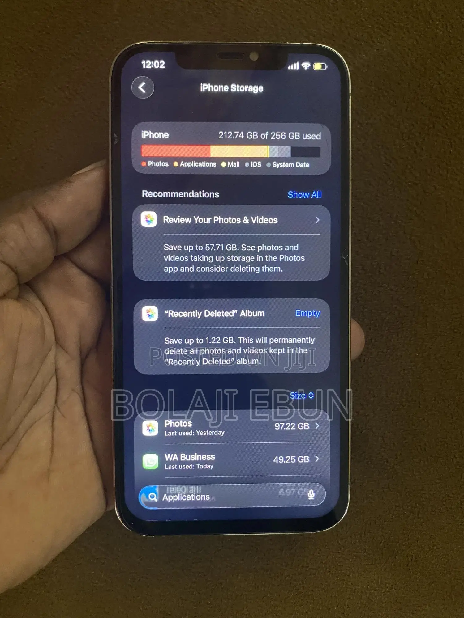 Apple iPhone 12 Pro Max 256 GB Gold