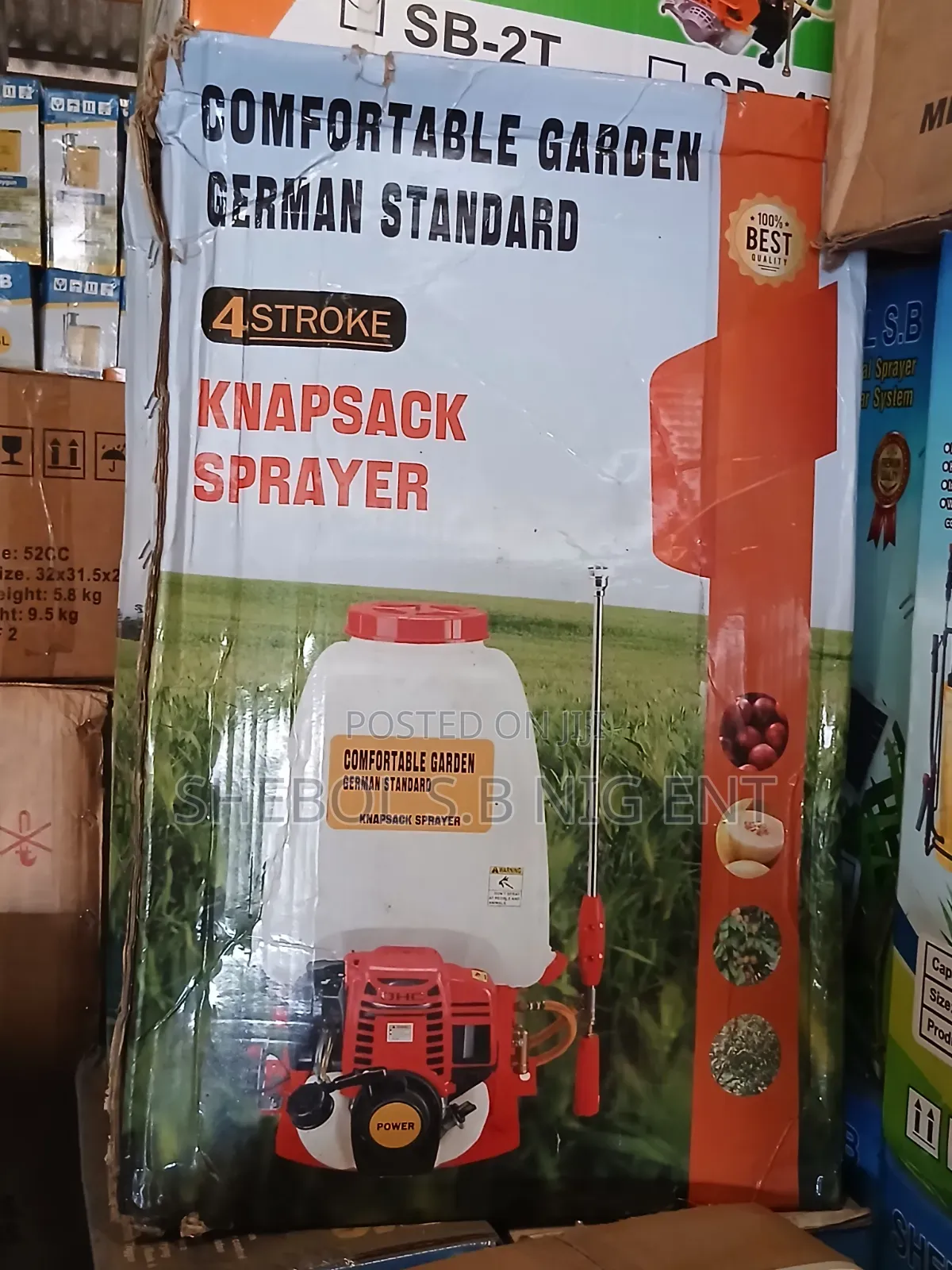 High Pressure 4 Stroke German Standard Motorizing