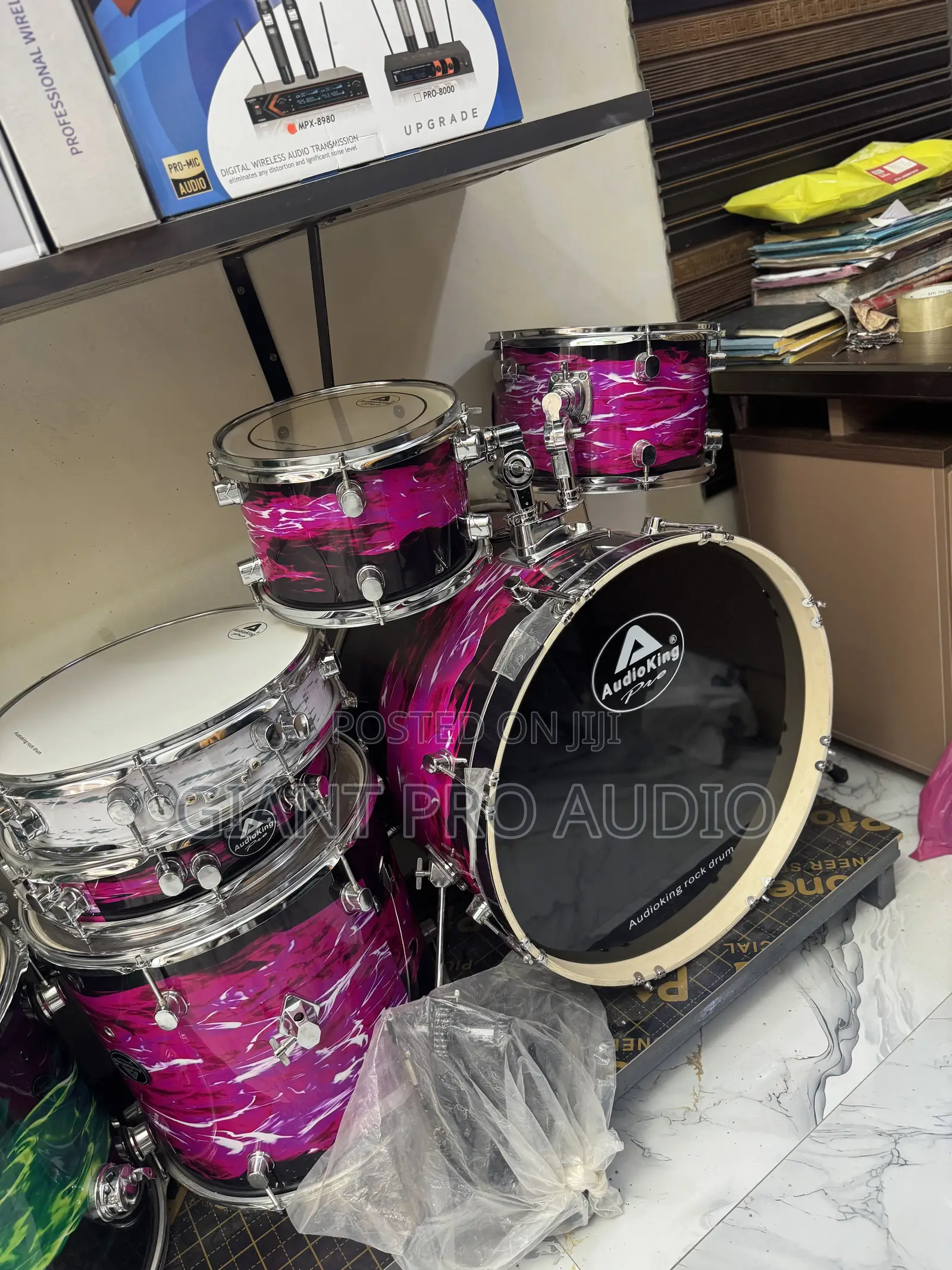 Audio King 5pcs Drumset