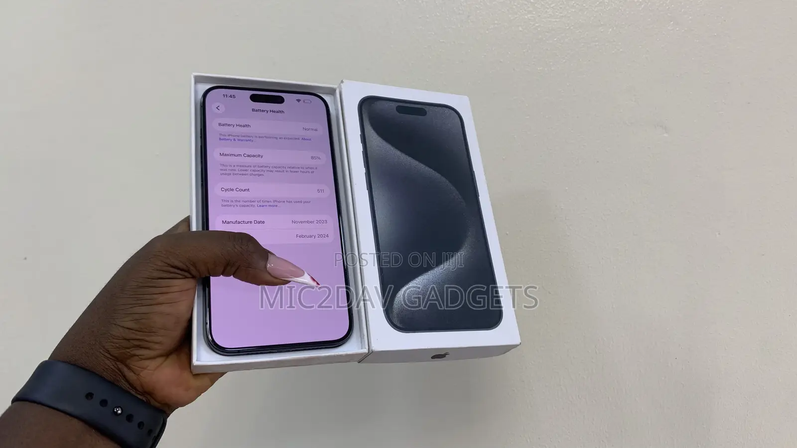 Apple iPhone 15 Pro Max 256 GB Black