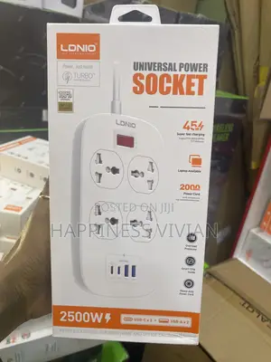 Ldnio 4 Ac Outlets Universal Power Strip Sc4407