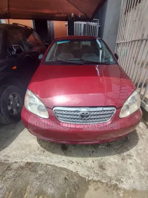 Toyota Corolla 2003 Burgundy