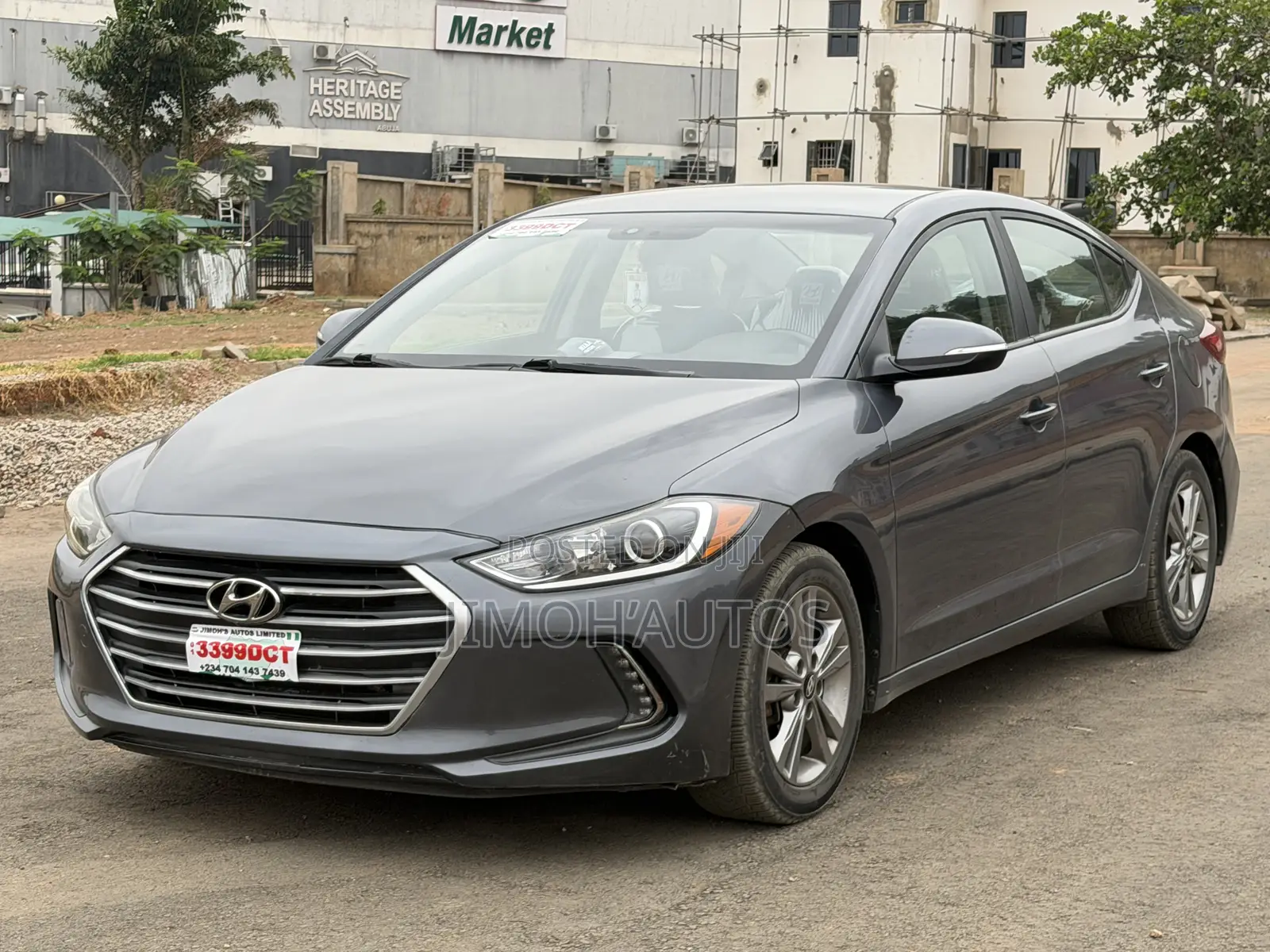 Hyundai Elantra 2017 Gray