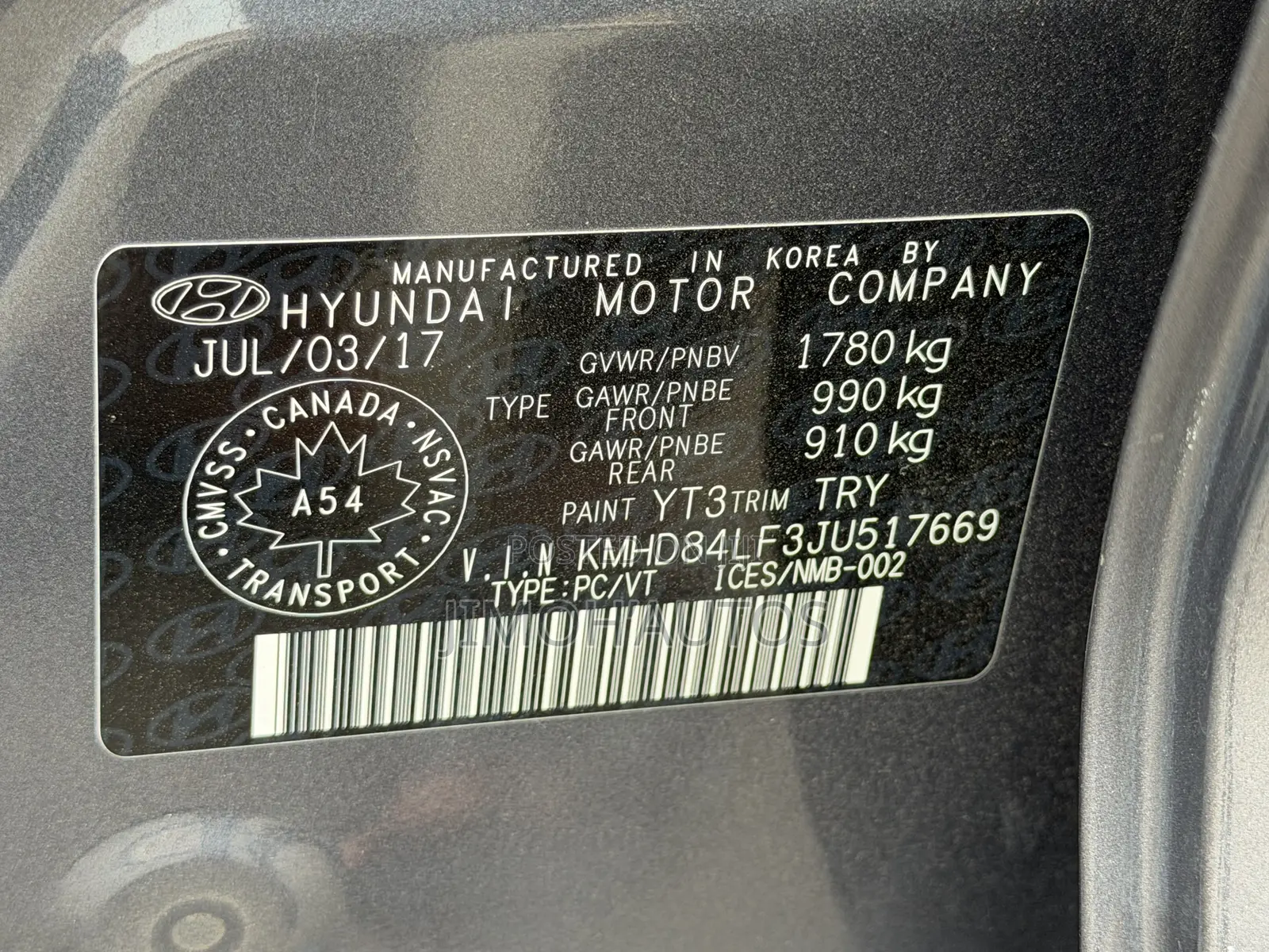 Hyundai Elantra 2017 Gray