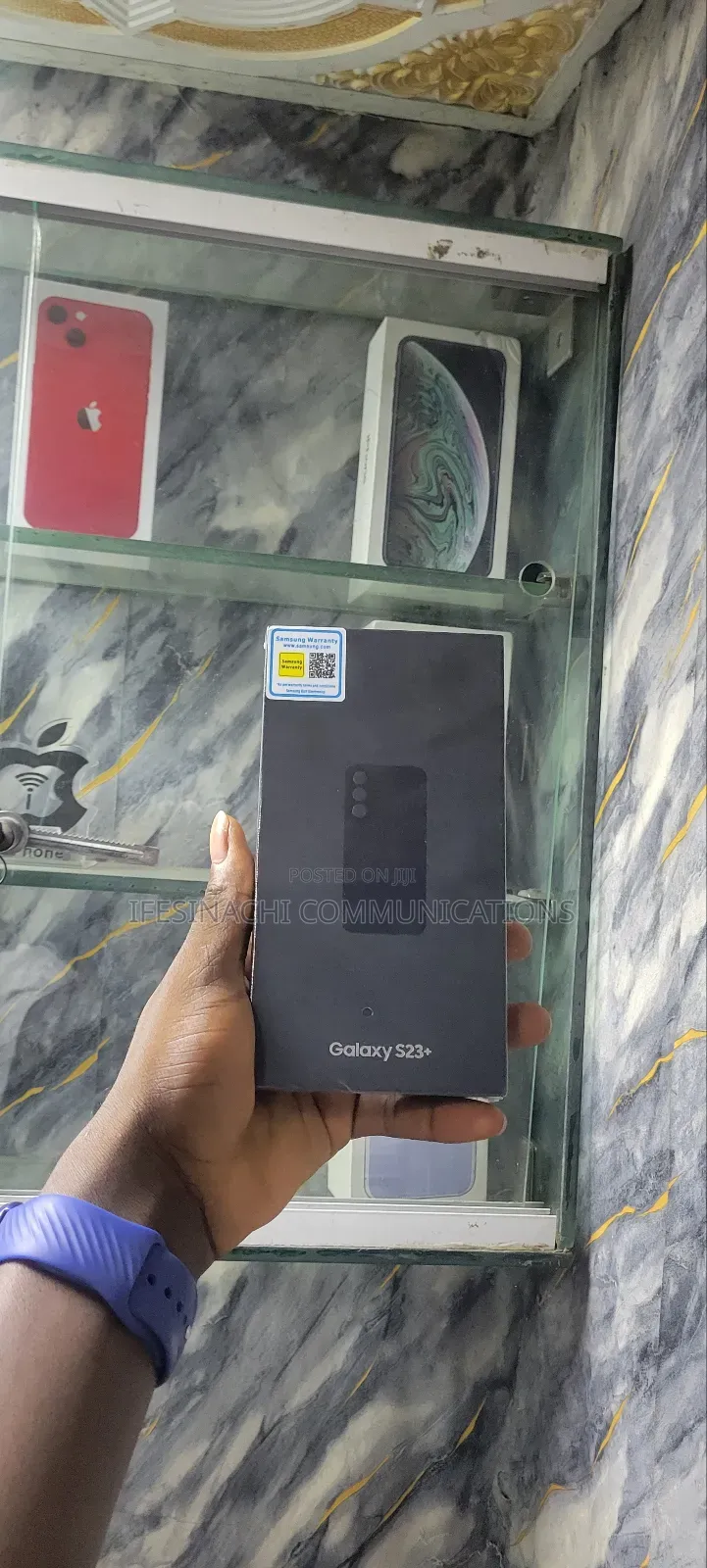 New Samsung Galaxy S23 Plus 256 GB Black