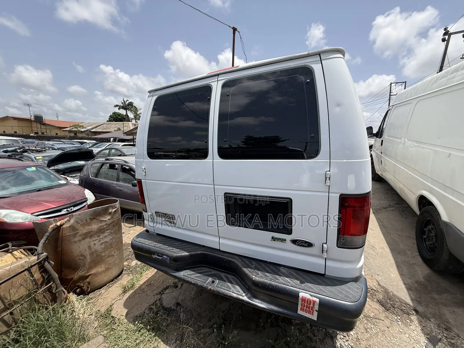 Ford E250 2014 White