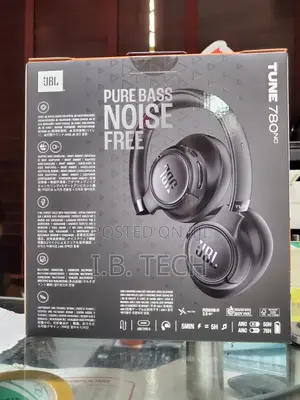 JBL Tune 780nc Bluetooth With Noise Canceling Headphones