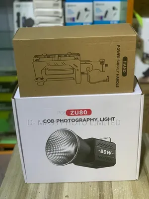 Zu80 Video Light With The Adapter