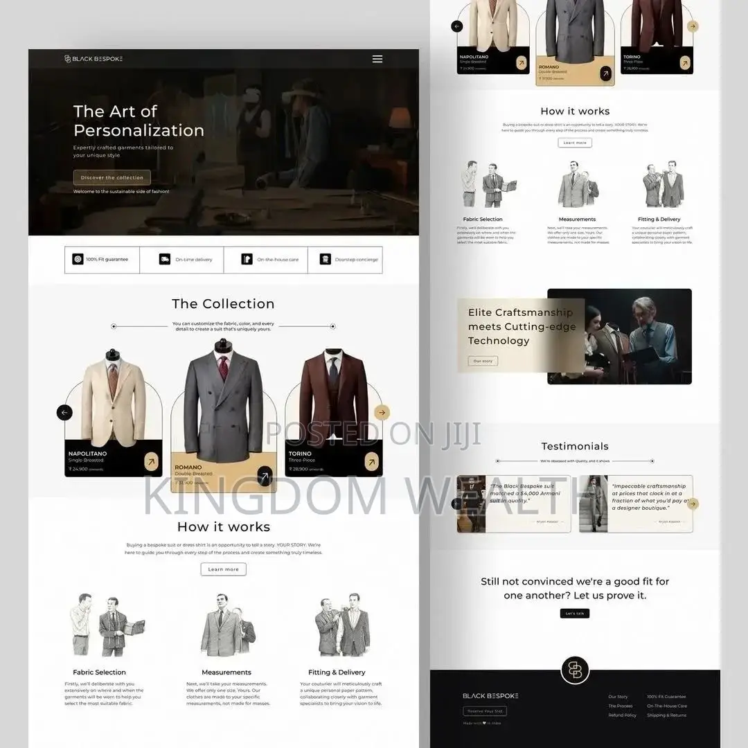Landing Page Website