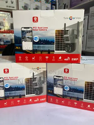 V380 Pro PTZ Dual Lens Solar Camera.