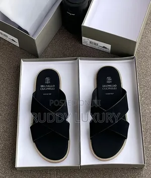 Minimalist Black Designer Slides