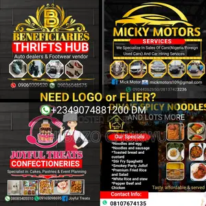 Logo, Flier and Business Website