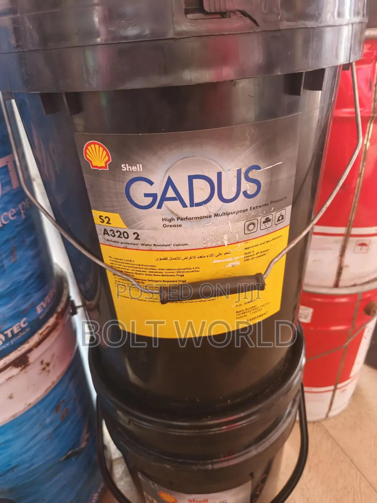 Shell Gadus Grease For Industrial Used