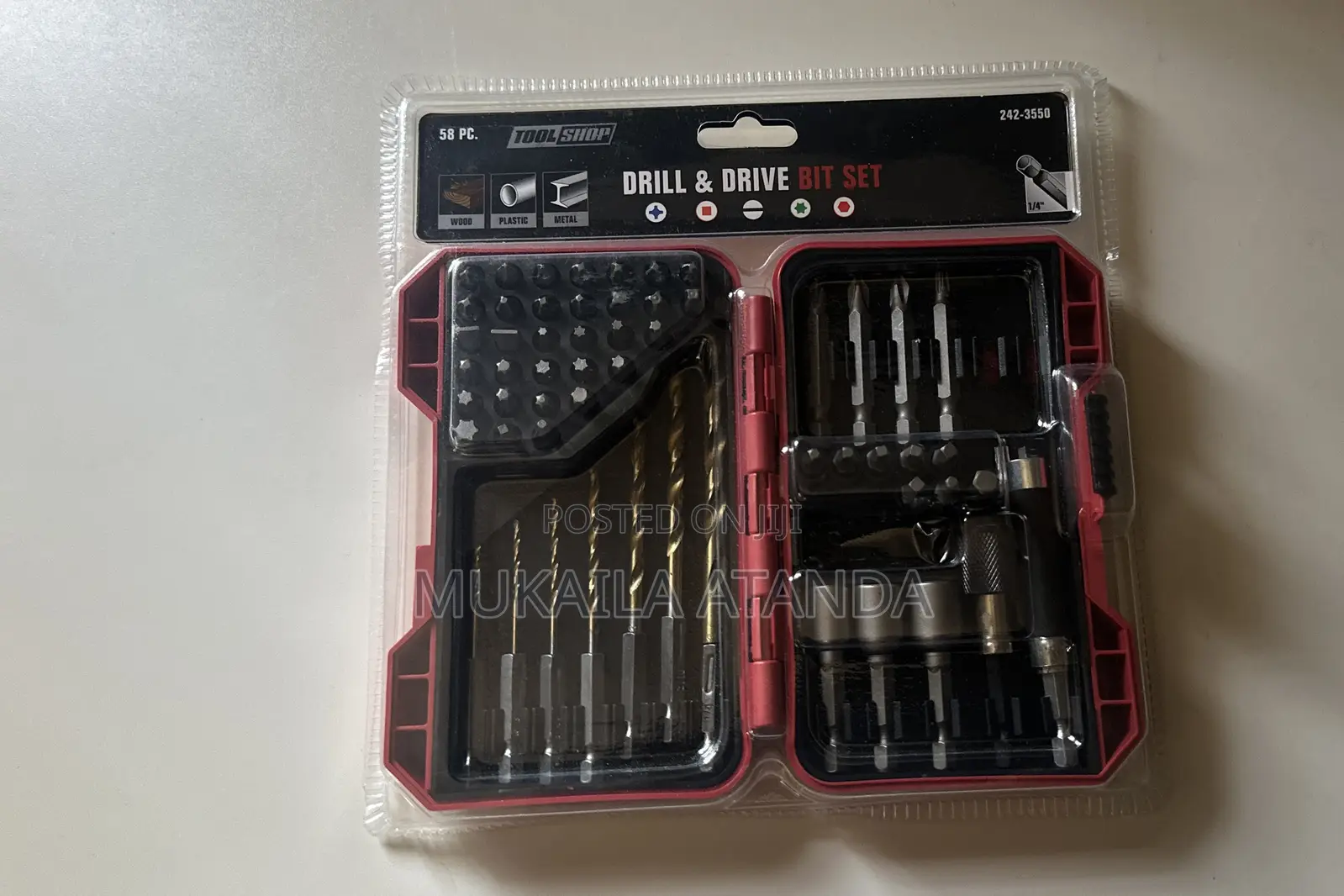 Drill and Drive Bit Set.