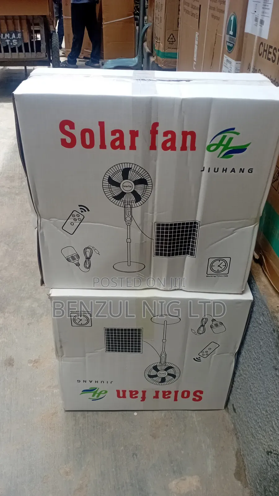 Portable Solar Fan