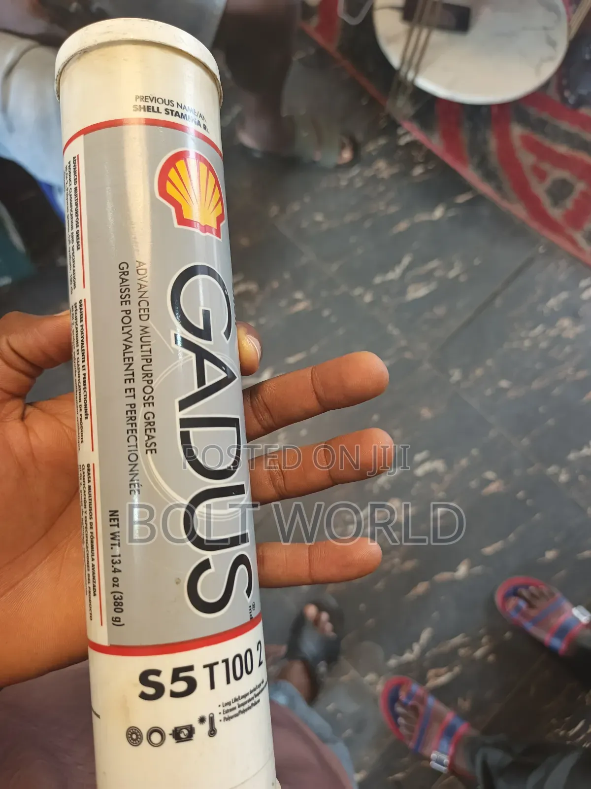 Shell Gadus S5t100 2 Grease for Industrial Use