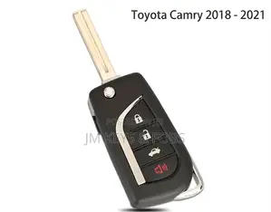 Flip Key Fob Remote Transmitter for Toyota Camry