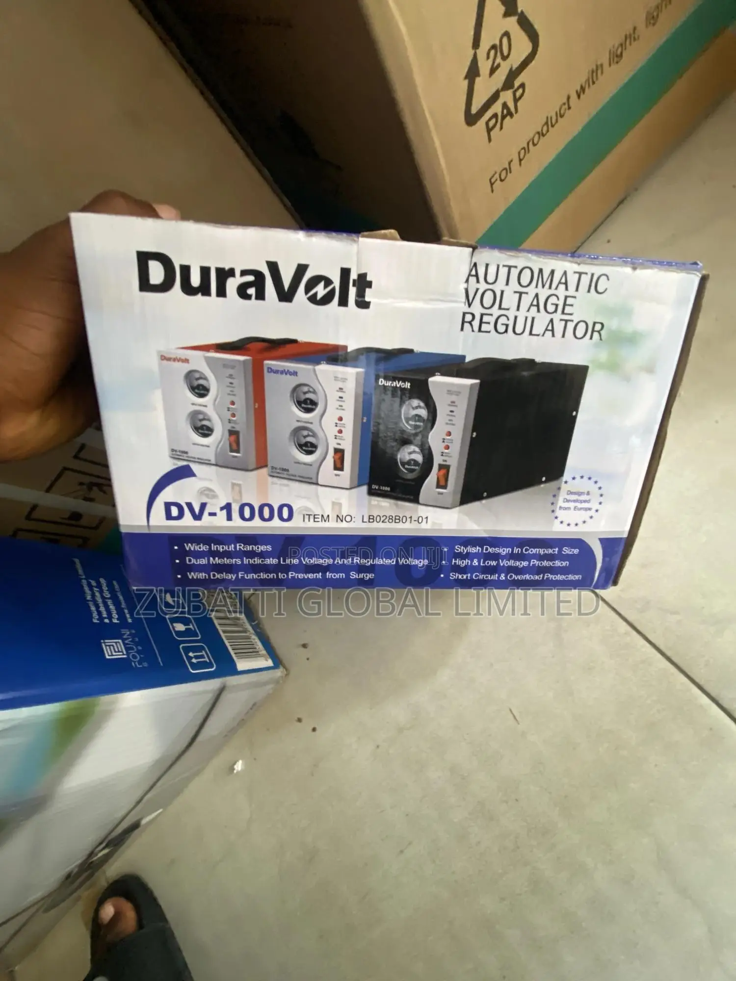Duravolt 1000w Voltage Stabilizer