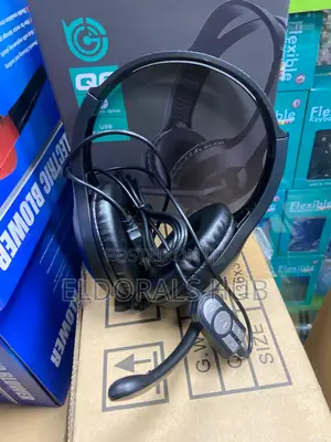 Q6 Usb Wired Over-Ear Headphones With Microphone Clear Sound