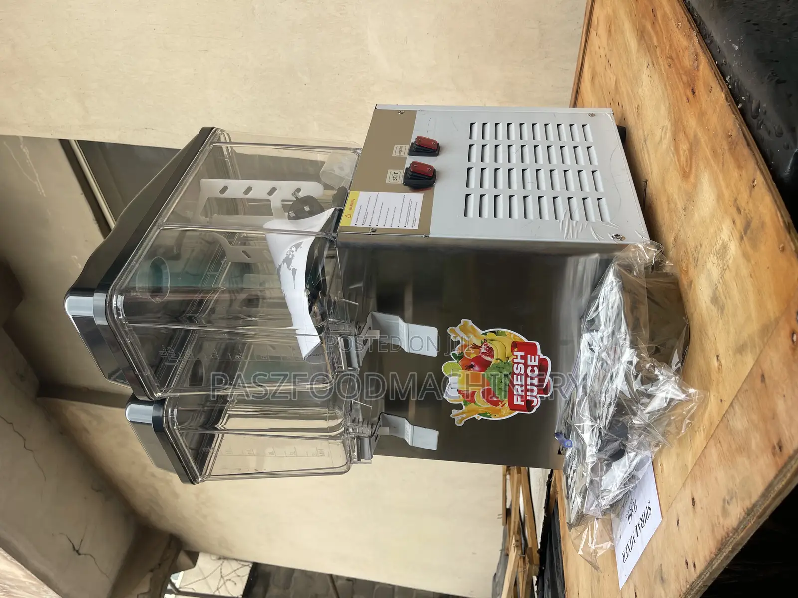 Quality Double Chambers Juice Dispenser