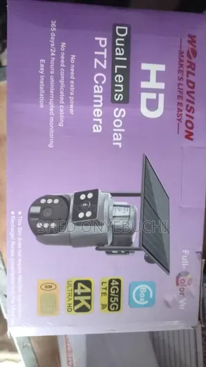 PTZ Camera, Just Get Your Memory Card Only Because It Comes With Sim