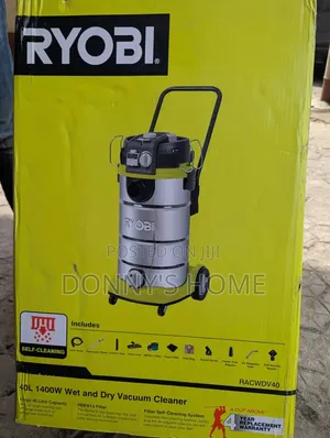 Ryobi 40l Wet and Dry Vacuum