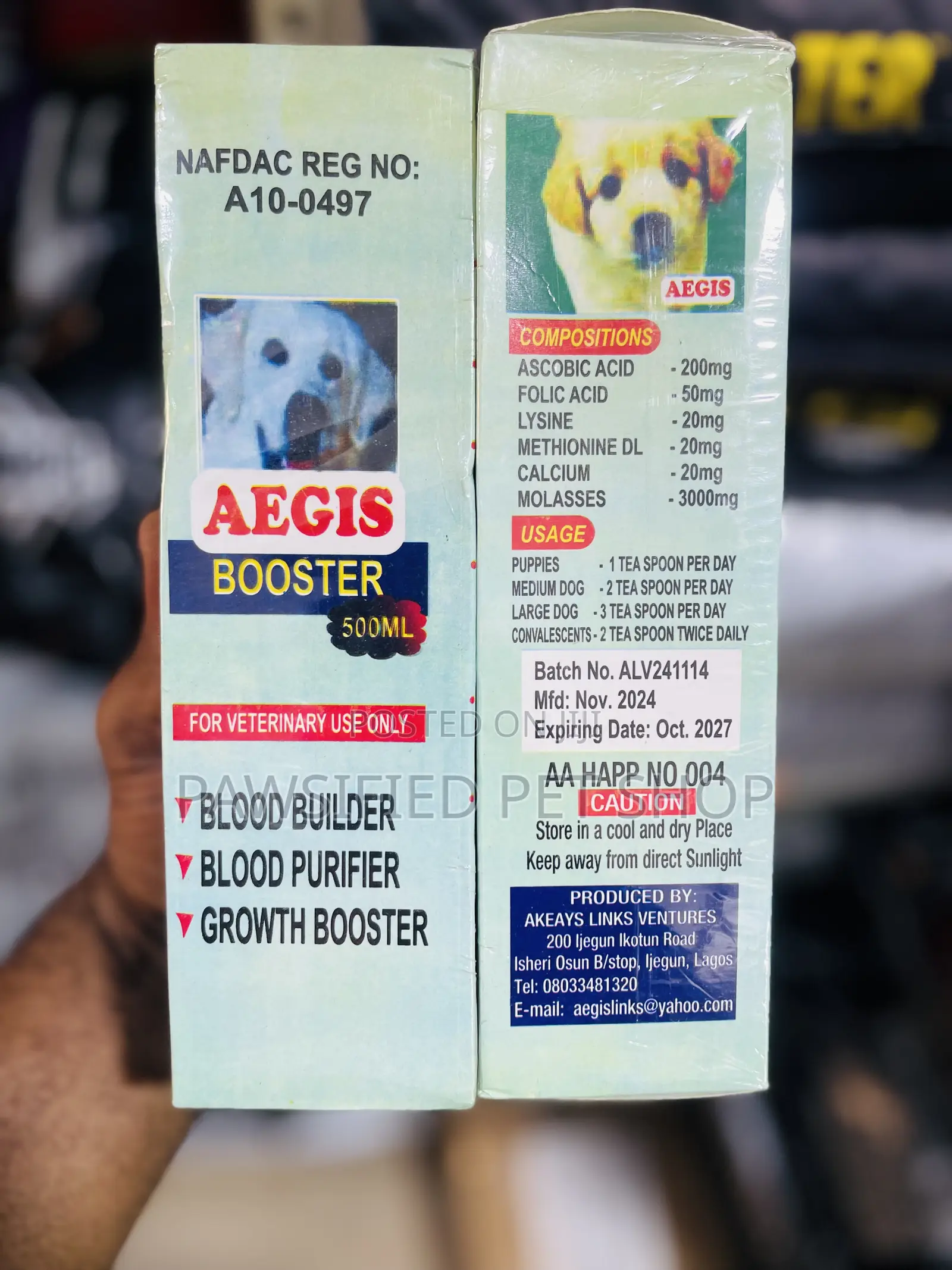 Aegis Booster Tonic