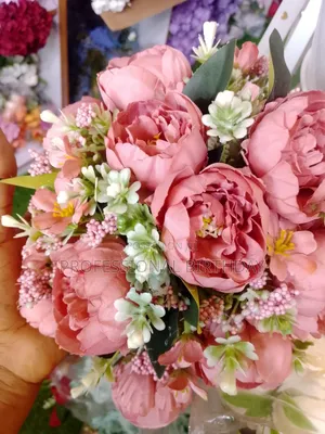 Peony Bunch Flowers