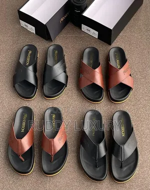 Premium Cross Strap Slides Collection