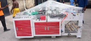 Automatic 800 Mm Nylons Sides Sealing and Cutting Machine With Folder