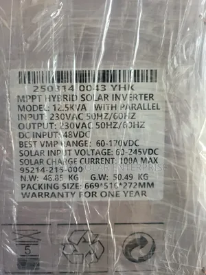 12.5kva 48volts Yohako Hybrid Inverter