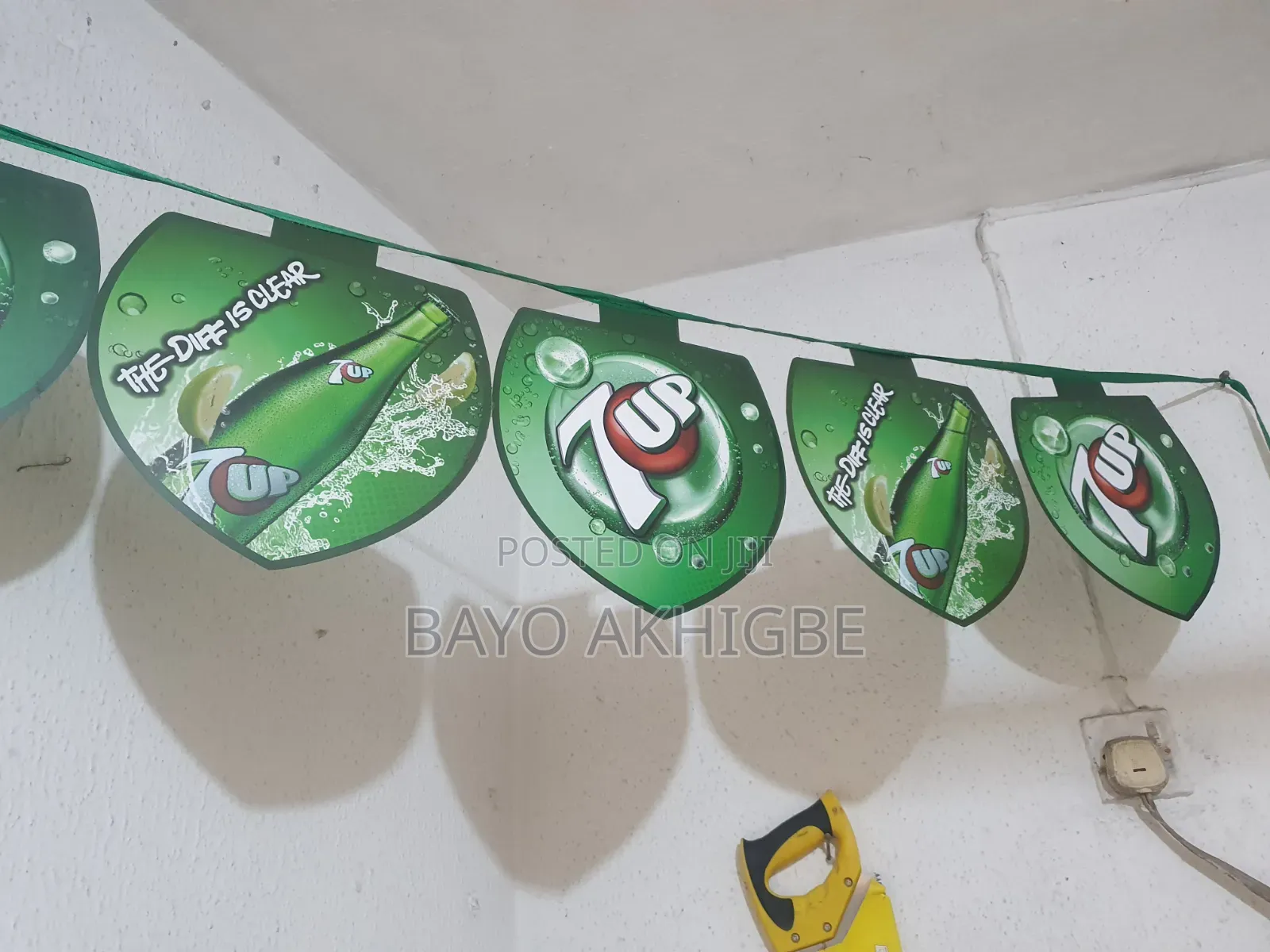 Plastic Hand Fans and Buntings