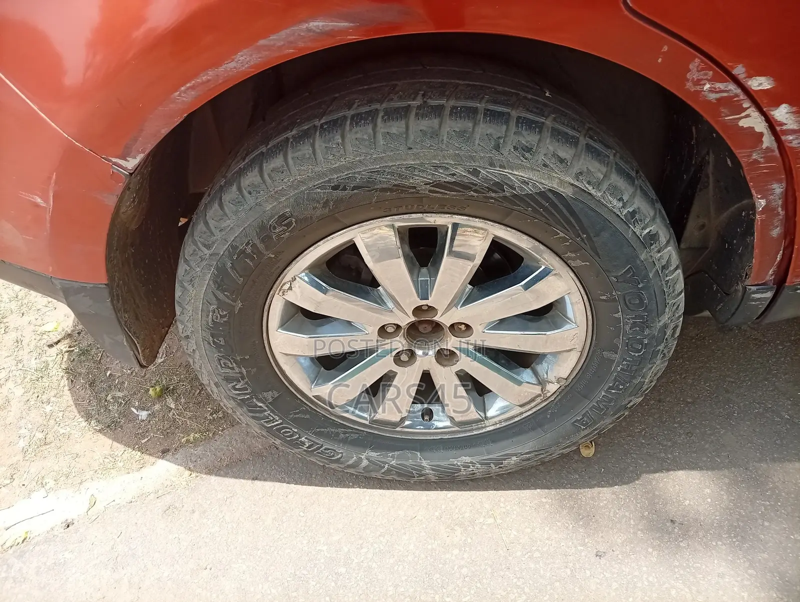 Ford Edge 2007 Orange