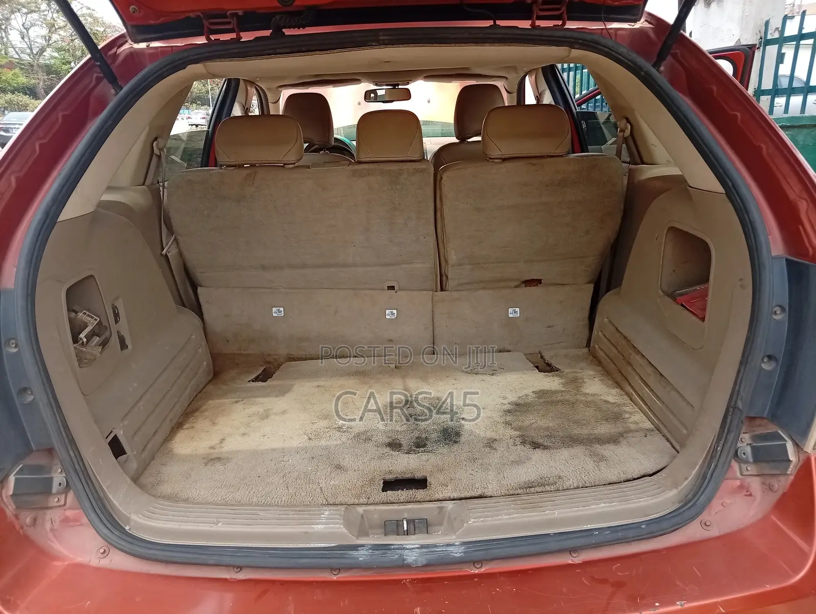Ford Edge 2007 Orange