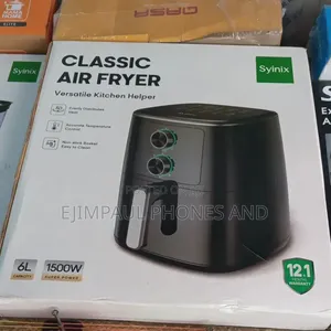 Syinix 6l Classic Air Fryer Versatile Kitchen Helper