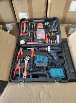 128pcs Bosch Tools Box With Screw Machine