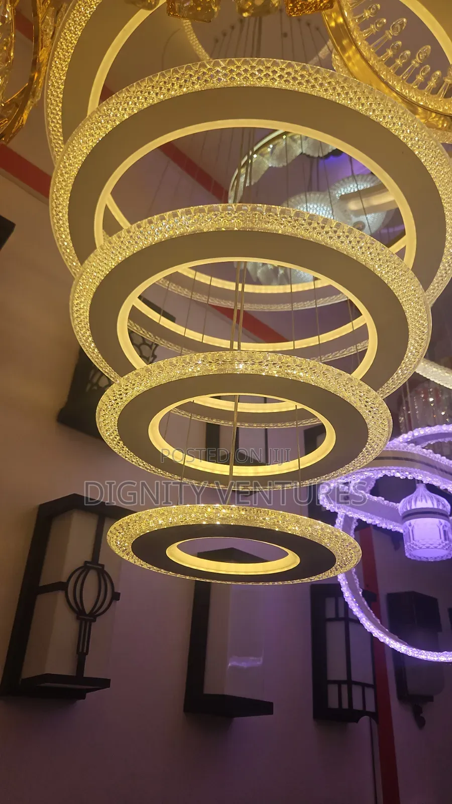Rope Crystal Chandelier