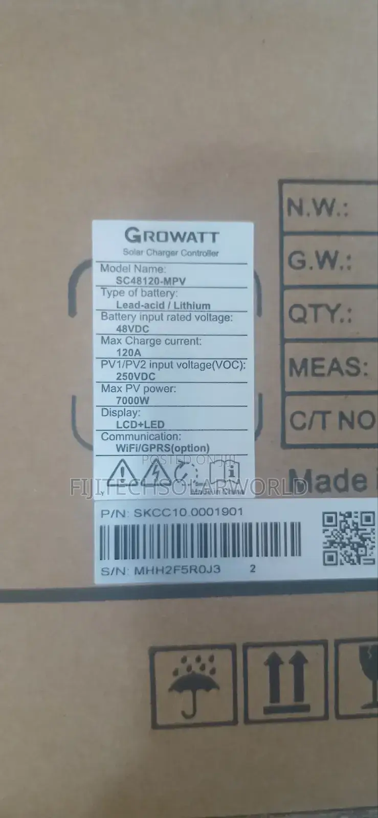 120a 48v Charge Controller