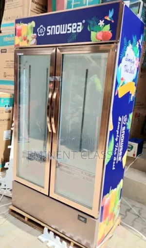 Double Door Snowsea Display Chiller