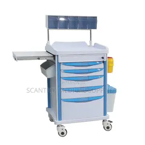 Anesthesia Drug Hospital Trolley With Dual-Side Utility Storage