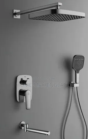 Home Mak England Chrome Conduit Shower