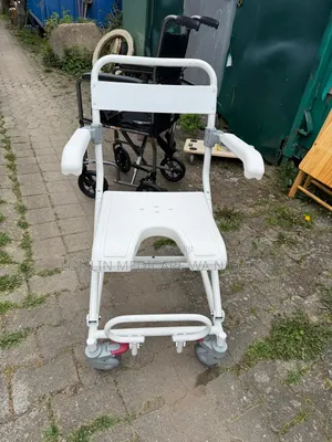 Wheeled Commode Chair.