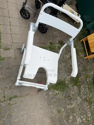 Wheeled Commode Chair.